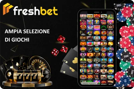 Scopri la vasta collezione di giochi di Freshbet