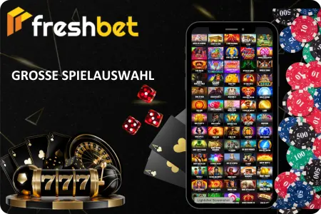 Entdecken Sie die umfangreiche Spielesammlung von Freshbet.