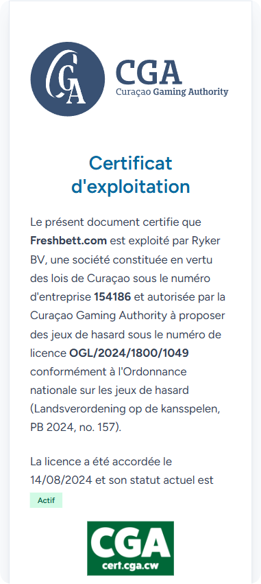 license freshbet